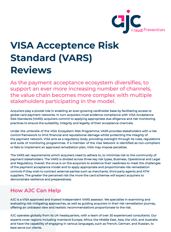 Visa Vars Reviews